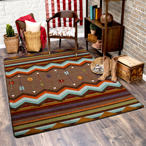 Cresting Fletcher - Rainbow American Dakota Rugs