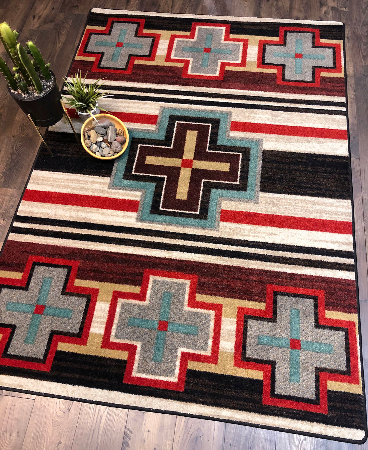 Cross Roads - Fuego American Dakota Rugs