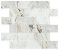 Daphne White, Brick Joint, 2X4, Bevel, Polished Peel N Stick Tile Daltile
