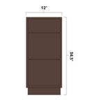 Artisan Mills Home 3 Drawer Base Kitchen Cabinet 12" Wide Artisan Mills Home