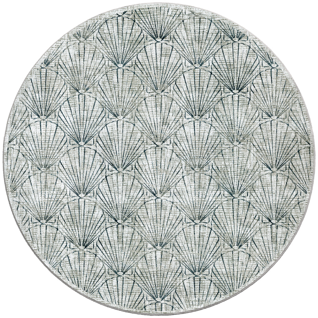 Deco Shells Natural American Dakota Rugs