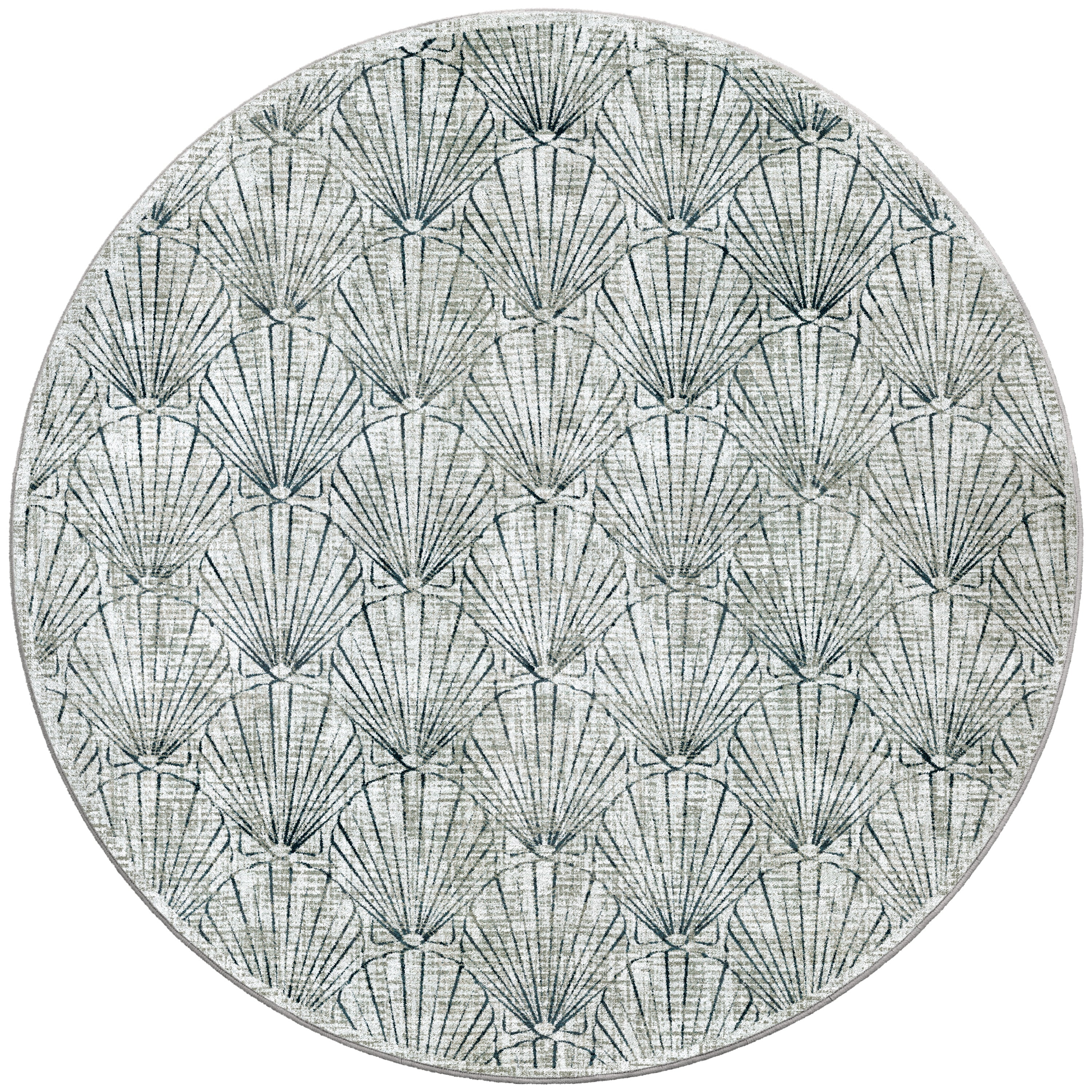 Deco Shells Natural American Dakota Rugs