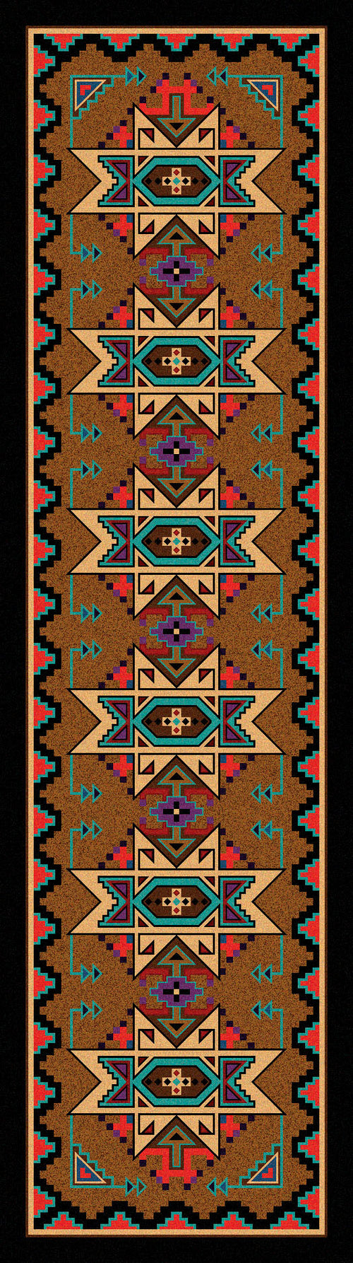 Deep Gorge - Bright American Dakota Rugs