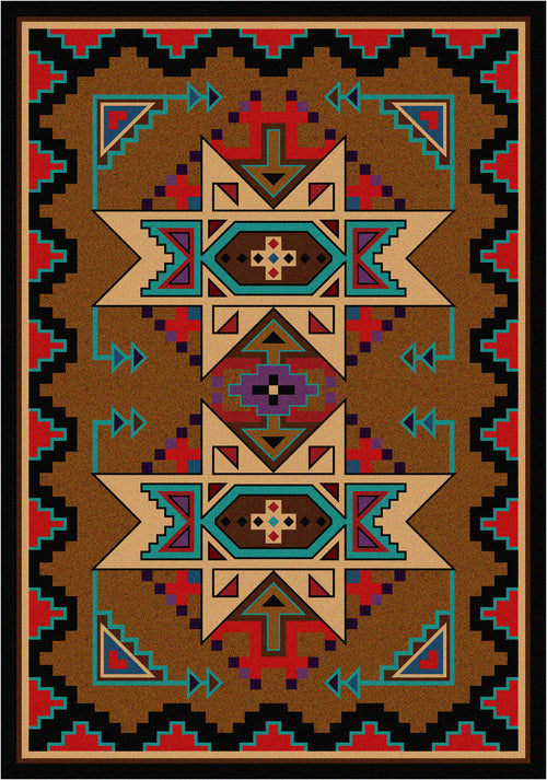 Deep Gorge - Bright American Dakota Rugs