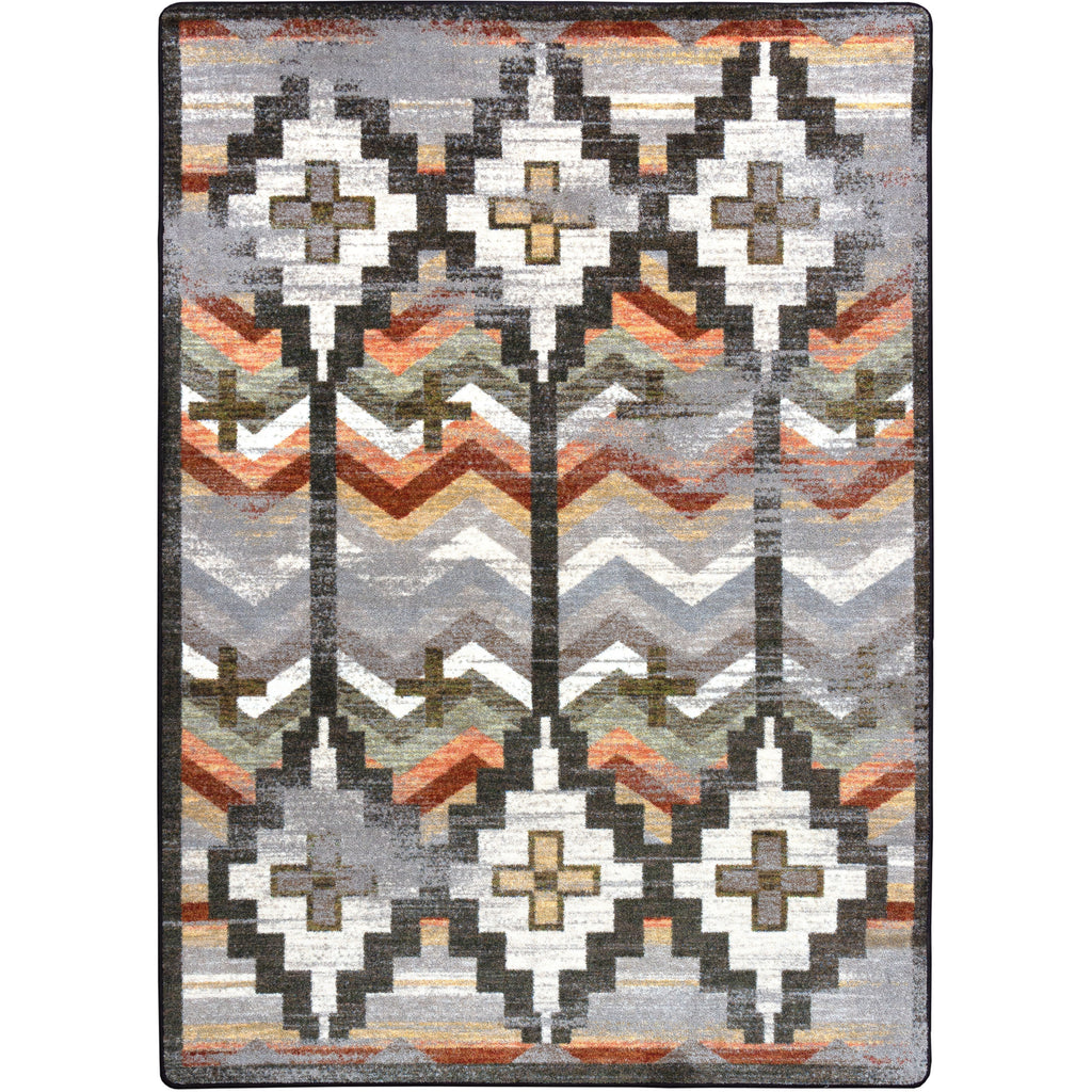 Shake Your Shawl - Distressed Harvest American Dakota Rugs