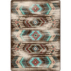 Carlsbad Distressed - Turquoise American Dakota Rugs