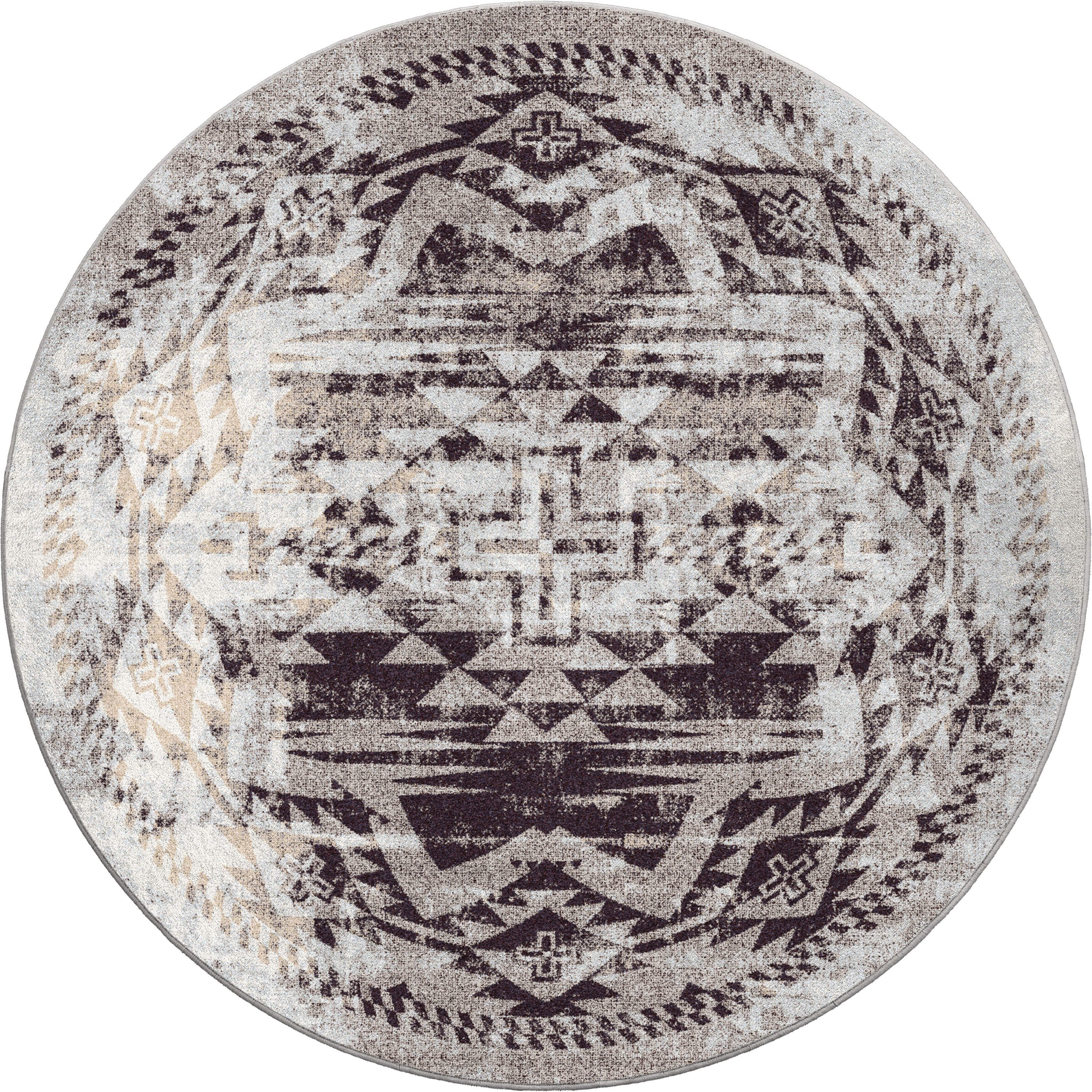 Distressed Rustic Cross Sandstone American Dakota Rugs