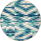 Drum Beat OKA - Earth American Dakota Rugs