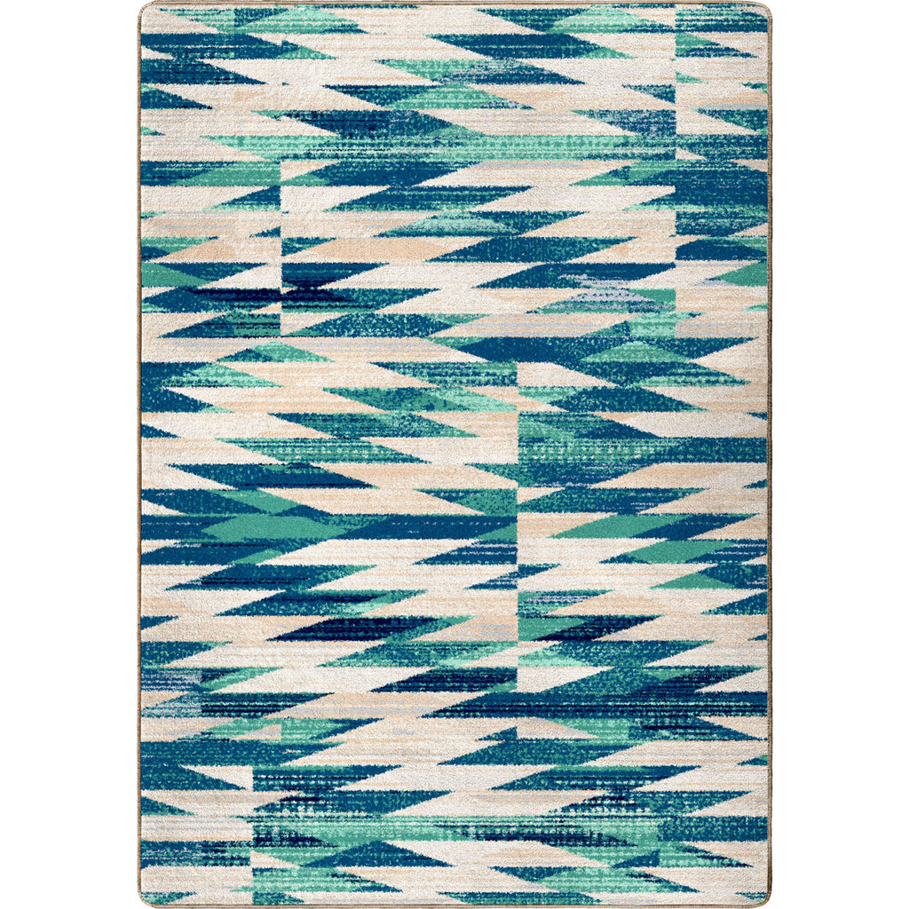 Drum Beat OKA - Earth American Dakota Rugs
