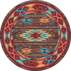 Espuela - Turquoise American Dakota Rugs