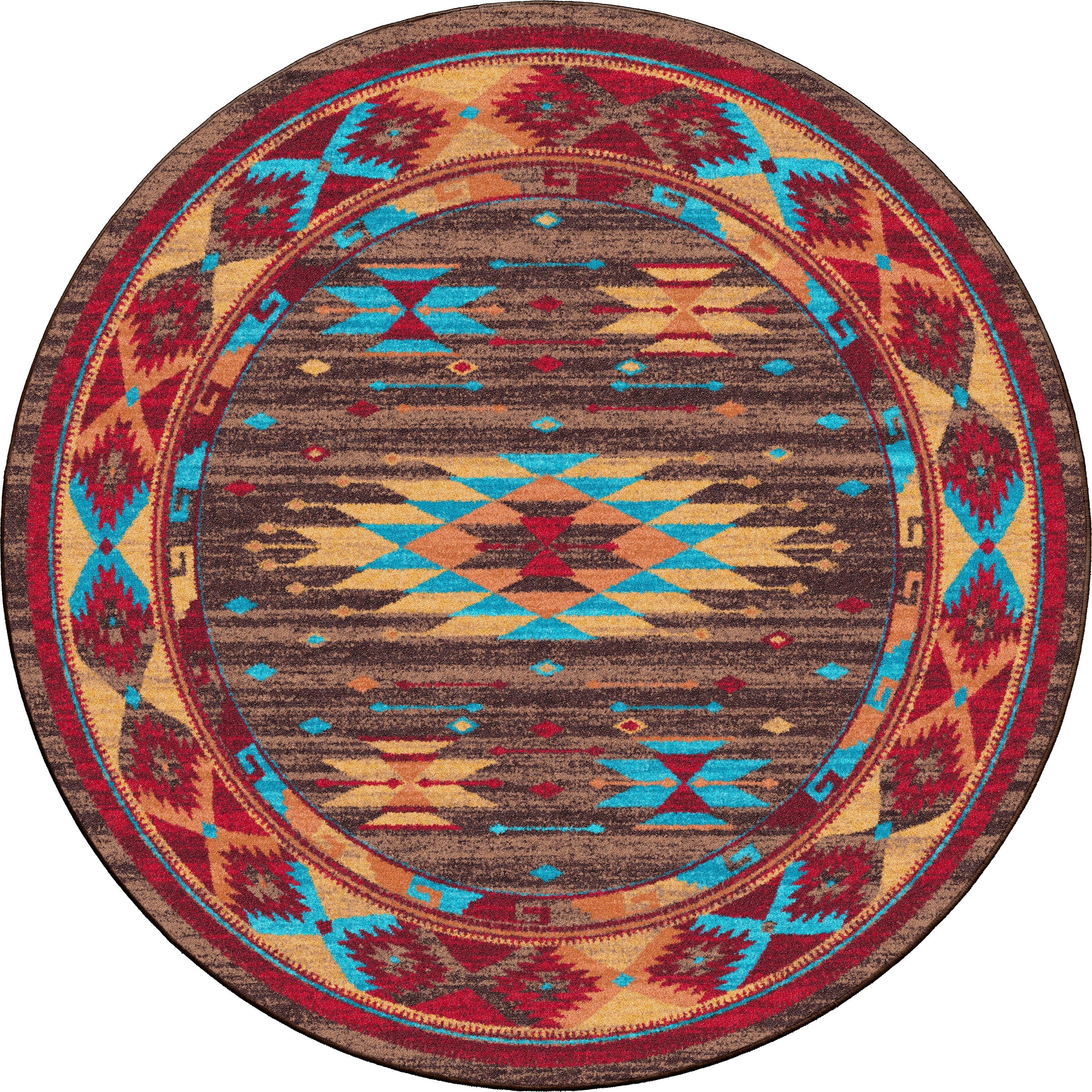 Espuela - Turquoise American Dakota Rugs