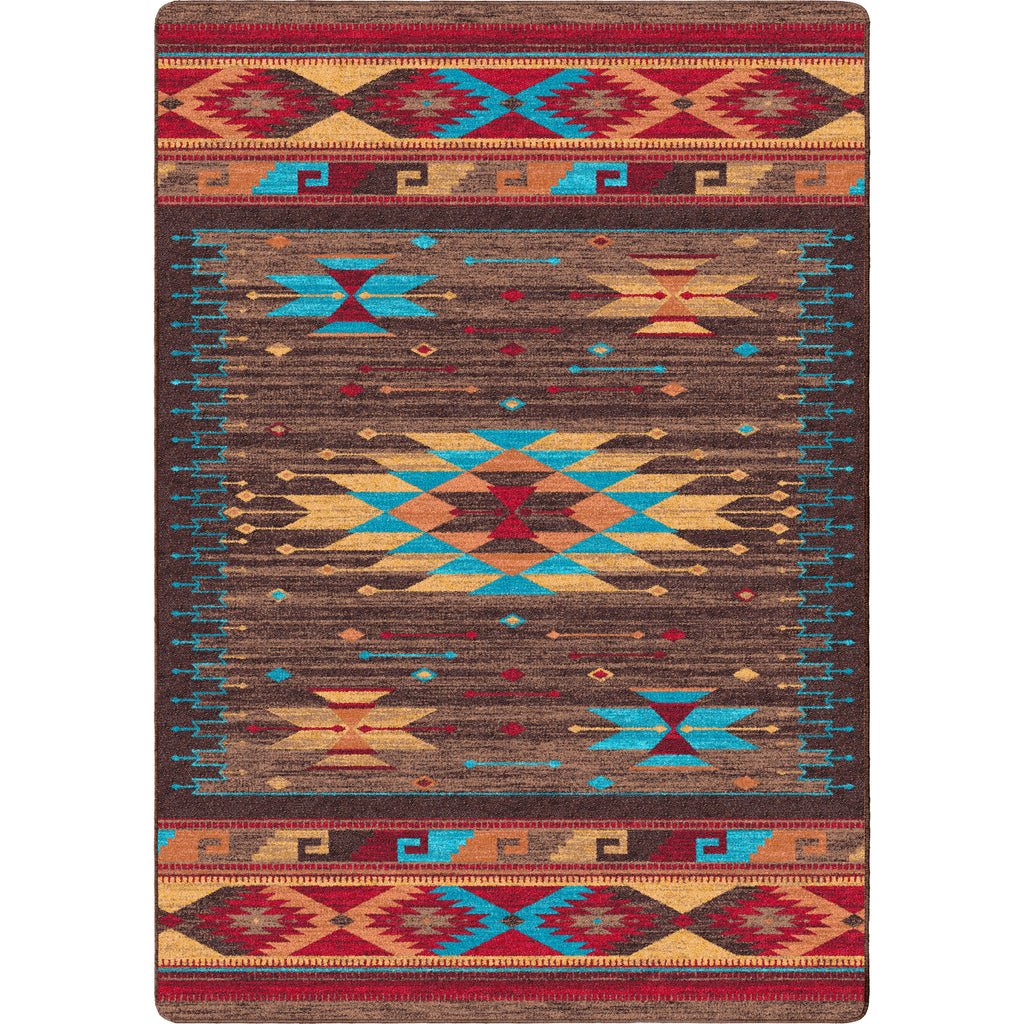 Espuela - Turquoise American Dakota Rugs
