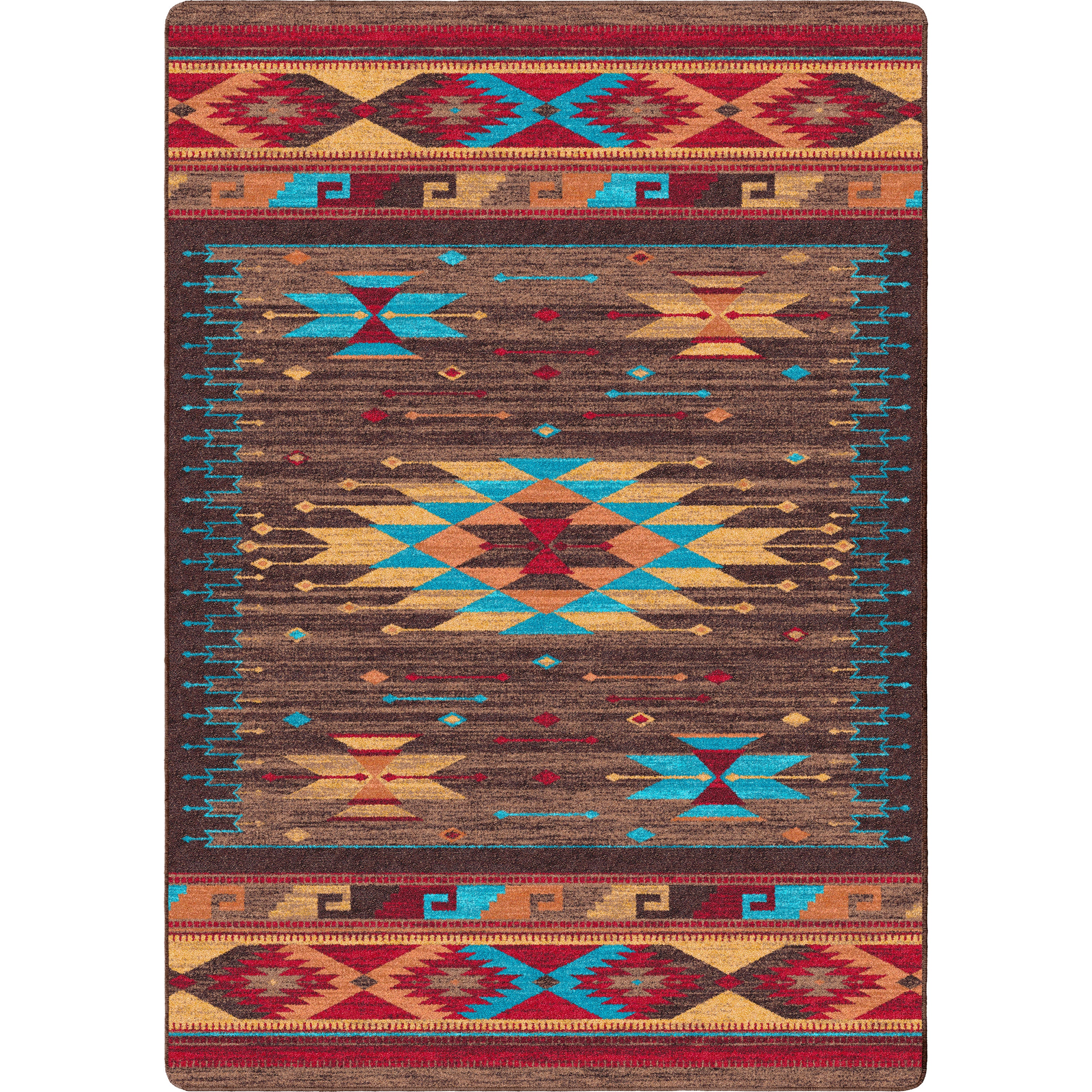 Espuela - Turquoise American Dakota Rugs