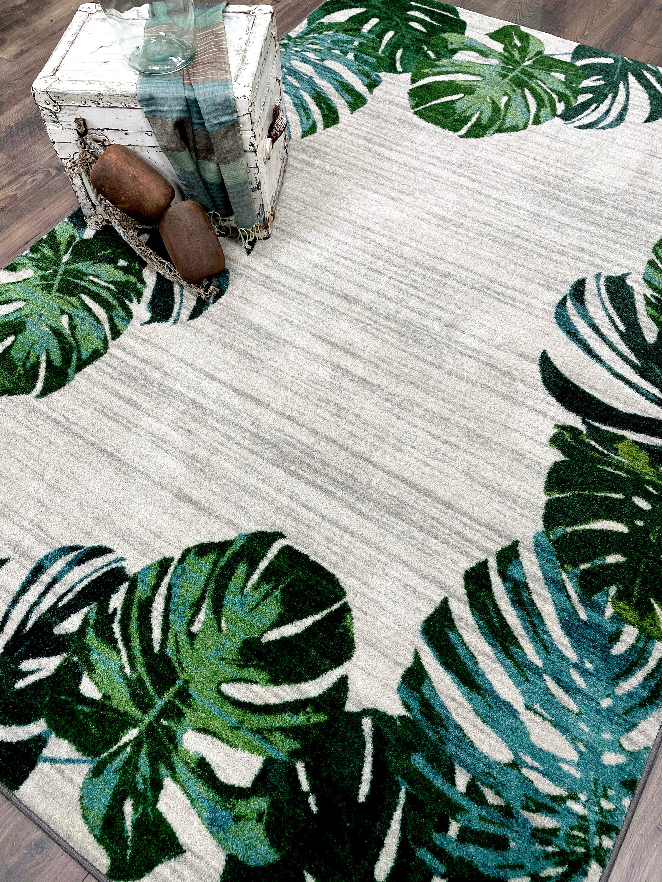 Falling Leaves Sage American Dakota Rugs