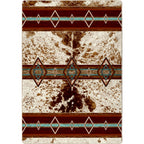 Fire Hide - True Western American Dakota Rugs