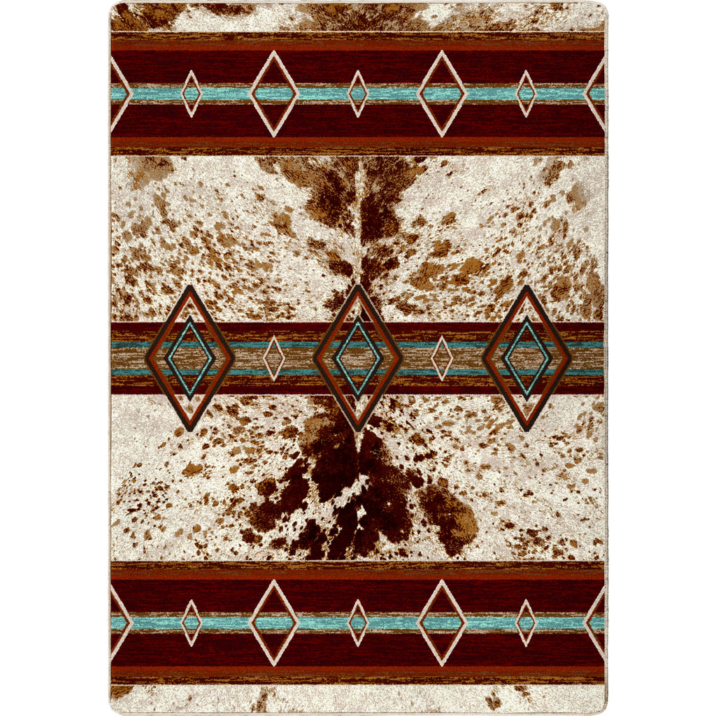 Fire Hide True Western American Dakota Rugs
