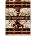 Fire Hide True Western American Dakota Rugs