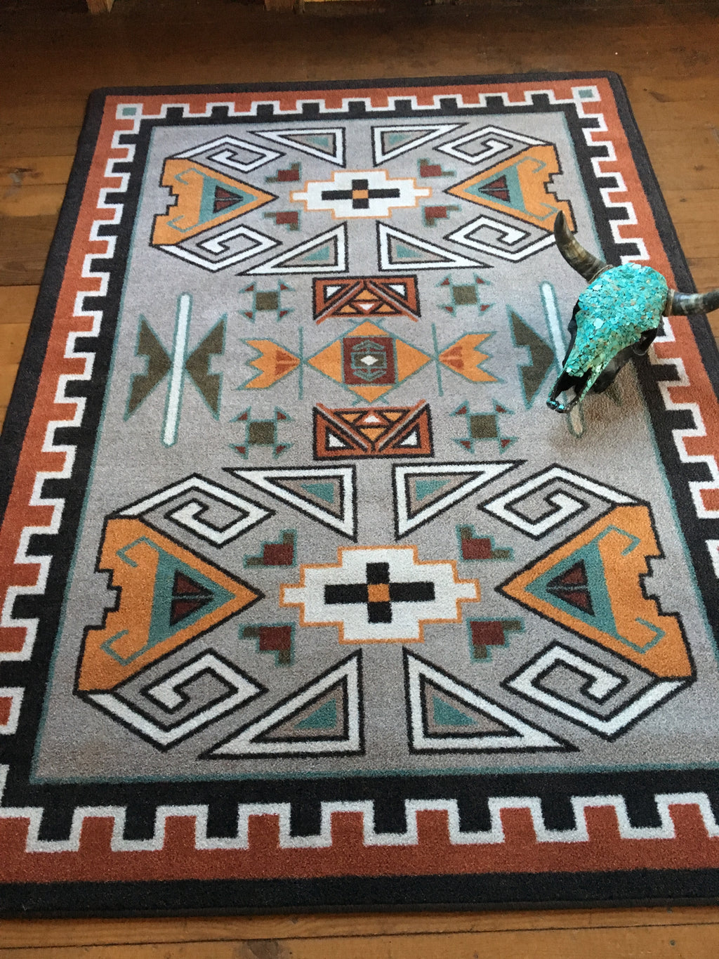 Four Rams OKA - Rust American Dakota Rugs