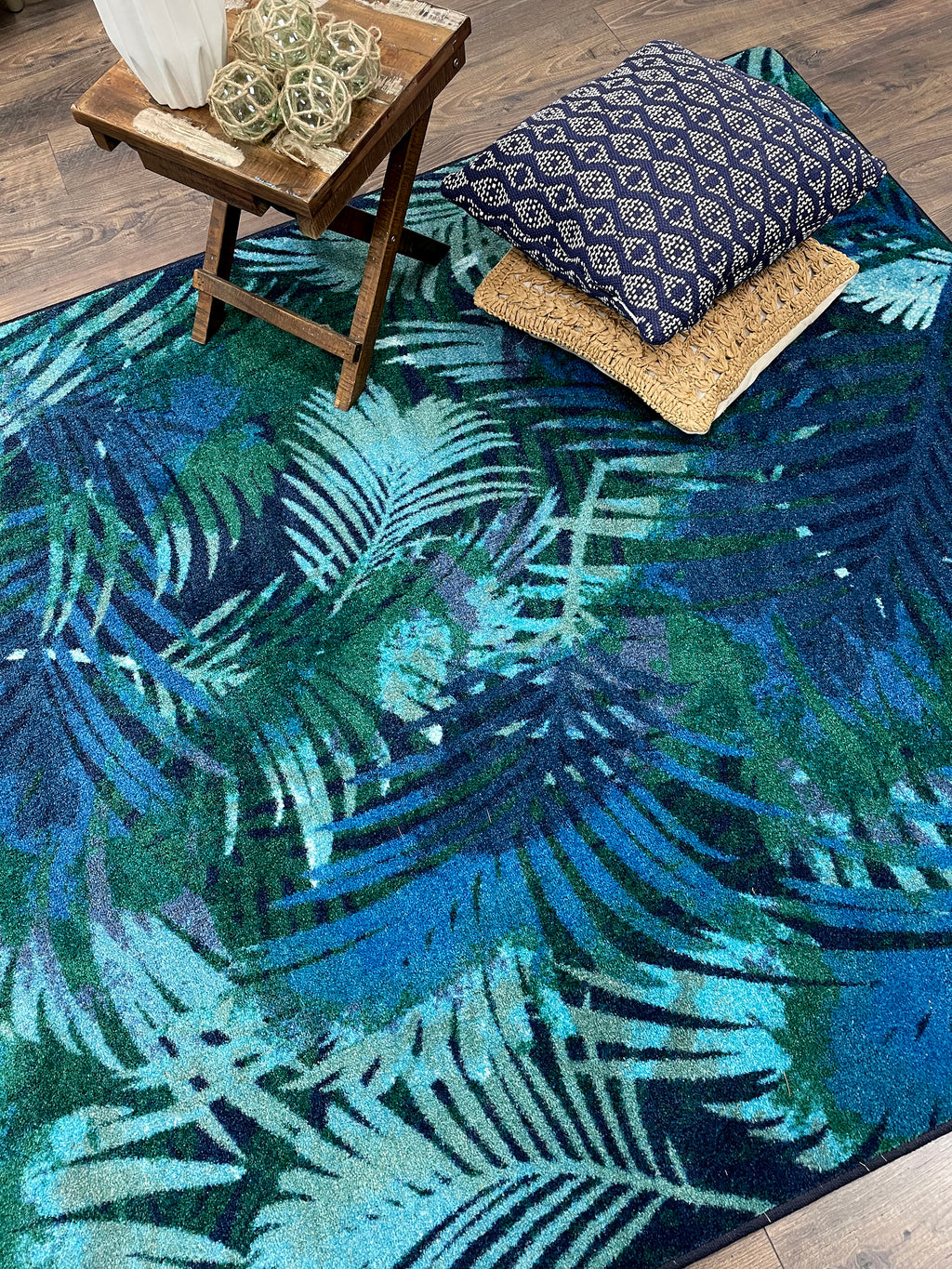 Fronds Green American Dakota Rugs