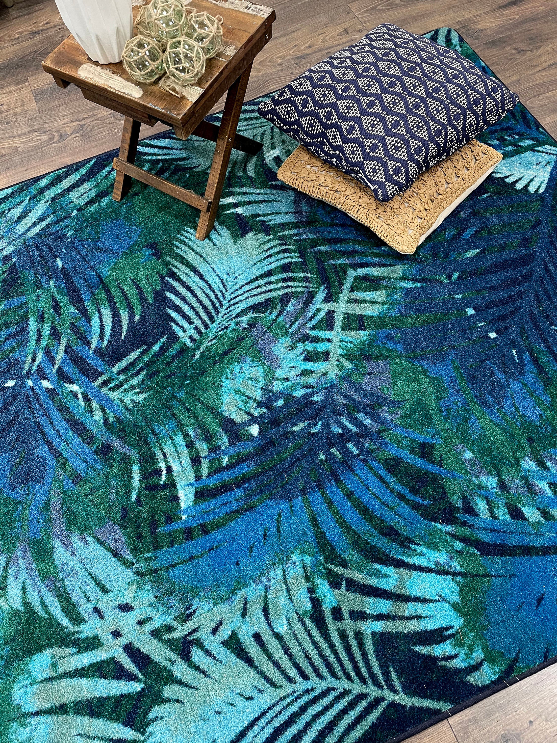 Fronds Green American Dakota Rugs