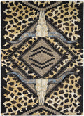 Mayberry Rugs Granite Falls Ranger Brown Area Rug – Rustic Lodge Rug Mayberry Rug