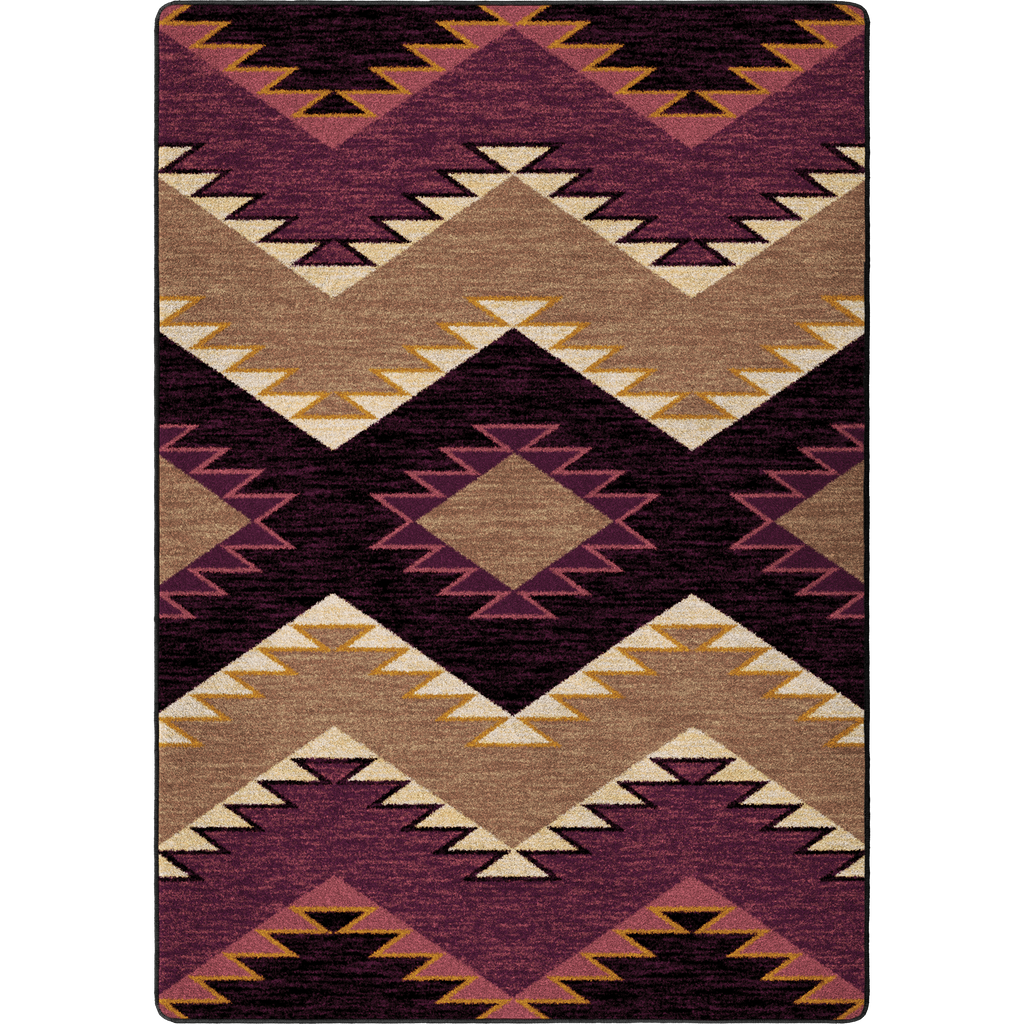 Plum Heritage - Raspberry American Dakota Rugs