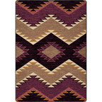 Plum Heritage - Raspberry American Dakota Rugs