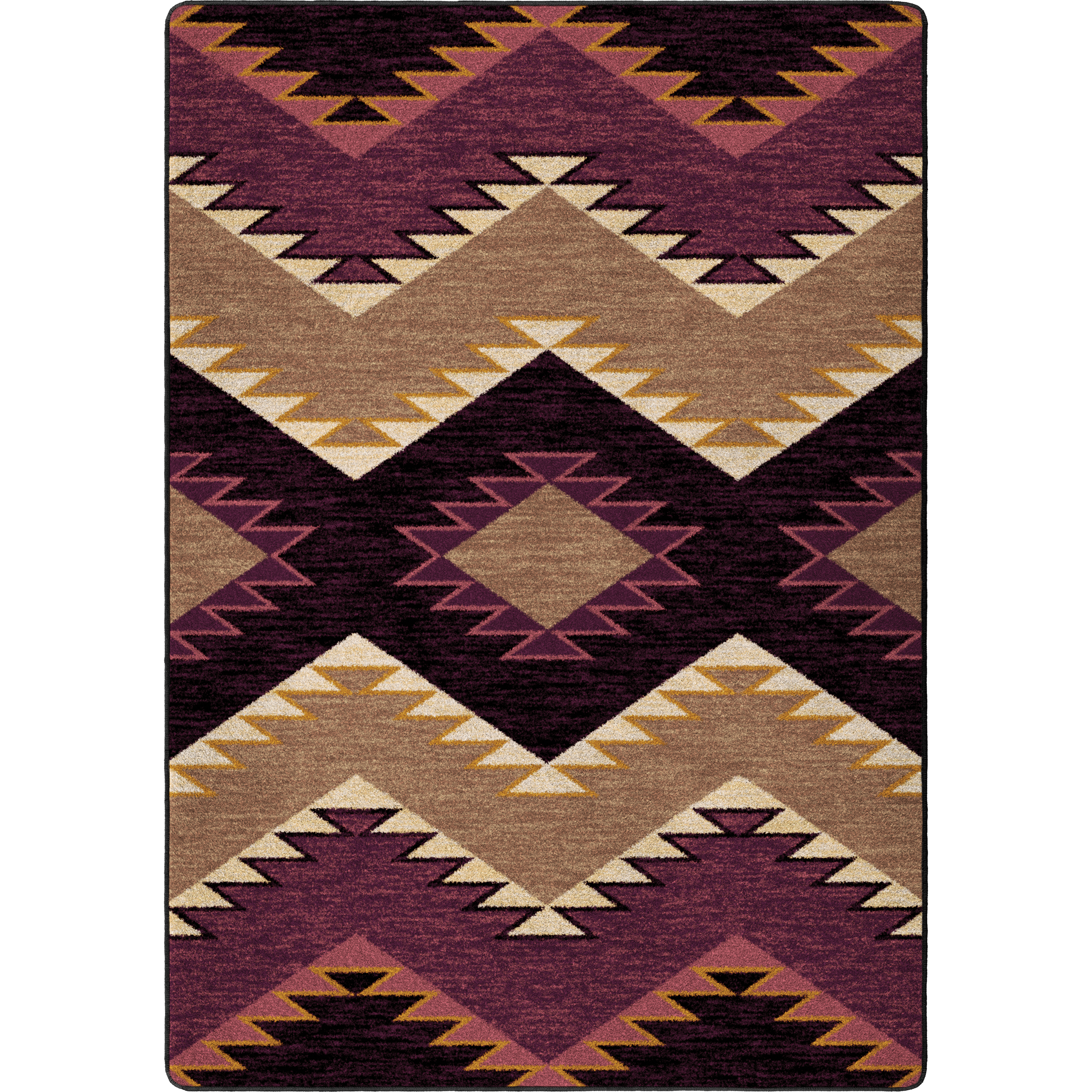 Plum Heritage - Raspberry American Dakota Rugs