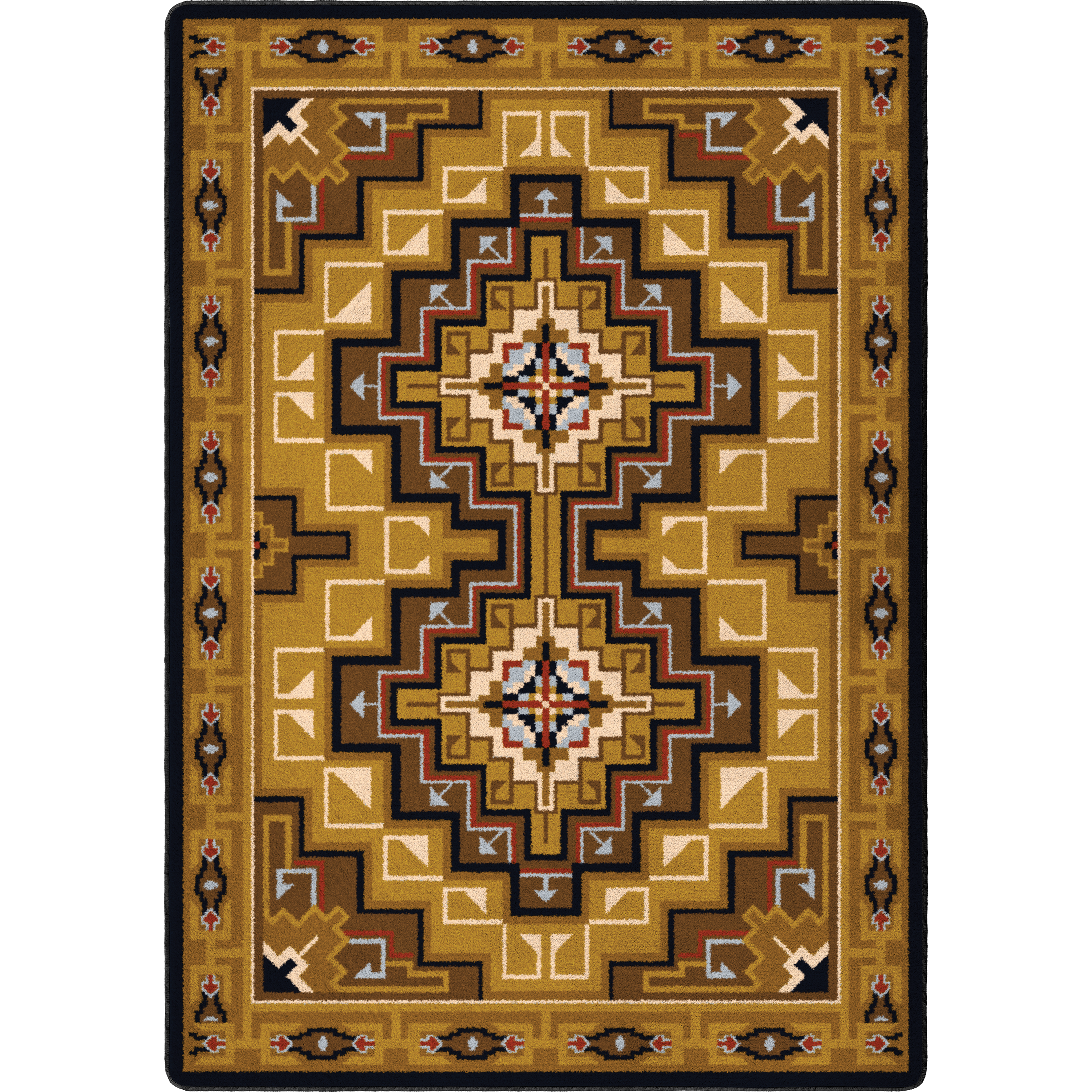 High Rez - Earth American Dakota Rugs
