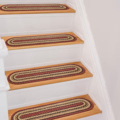 Stair Treads Braided Set of 13 Homespice Rugs