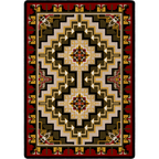 Hill Country - Red American Dakota Rugs