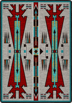 Horse Thieves OKA - Electric American Dakota Rugs