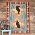 Howl at the Moon - Desert Rose American Dakota Rugs