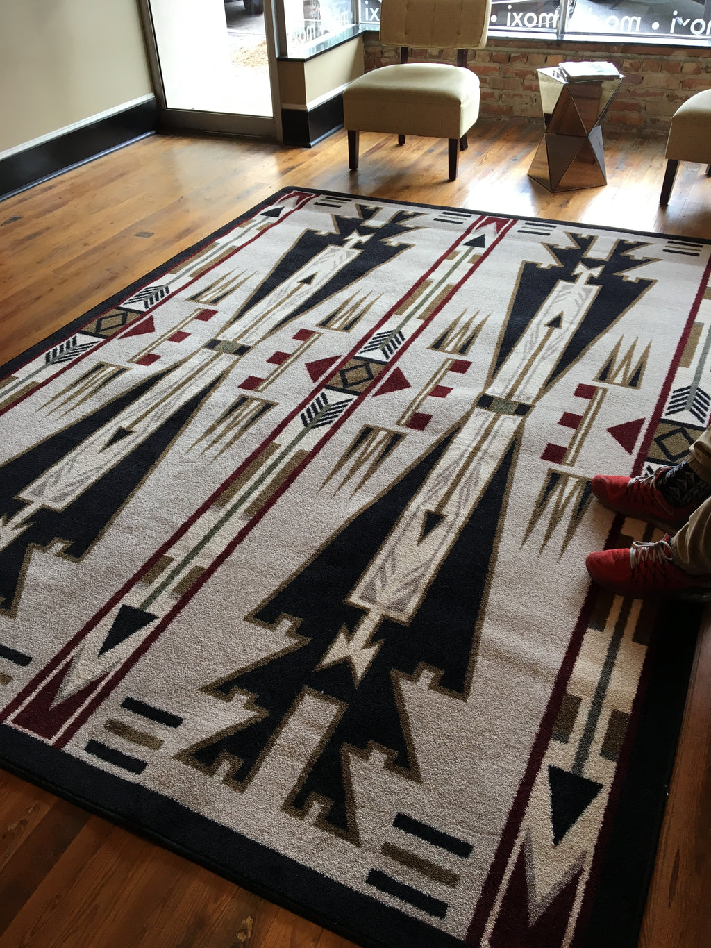 Horse Thieves - Natural American Dakota Rugs