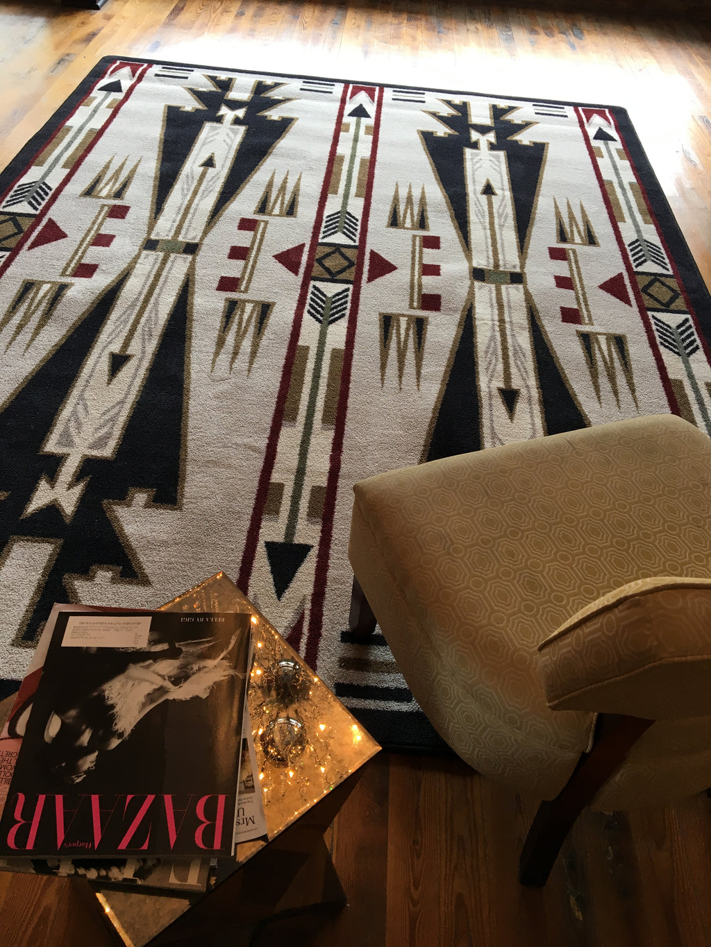 Horse Thieves - Natural American Dakota Rugs