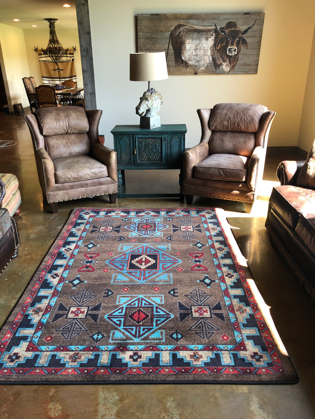 Desert Diamond  - Southwest American Dakota Rugs
