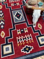 Old Crow - Red American Dakota Rugs