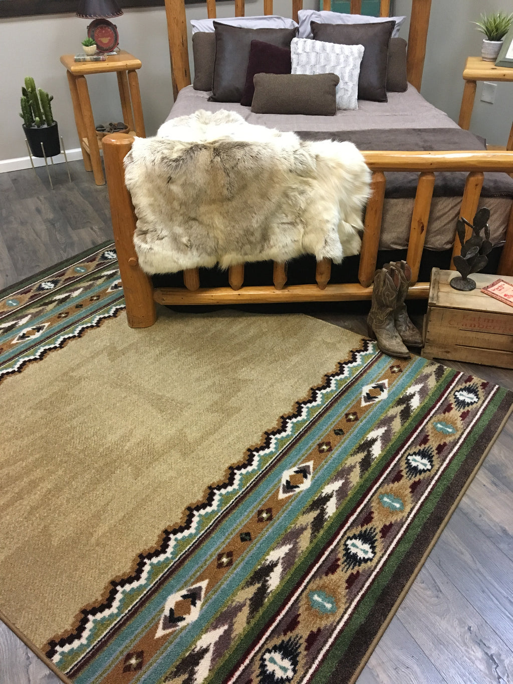 Cinnabar - Tan American Dakota Rugs