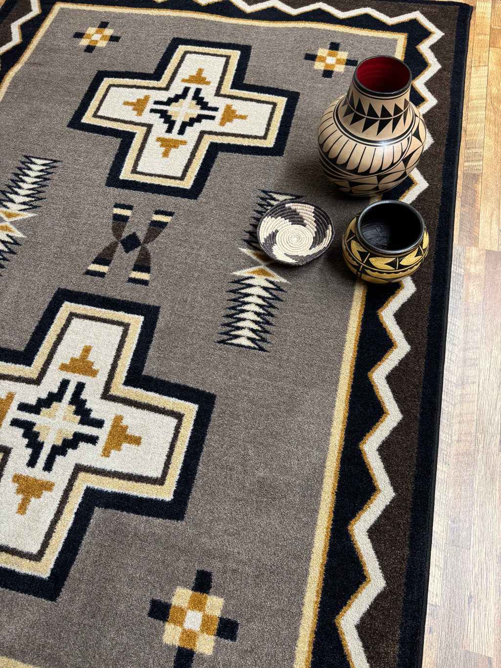 Saint Cross - Taupe American Dakota Rugs
