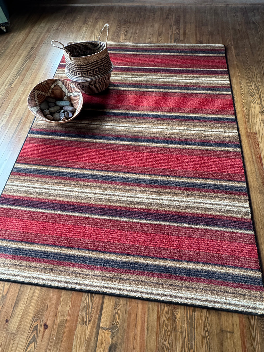 Santa Fe Stripe - Multi American Dakota Rugs