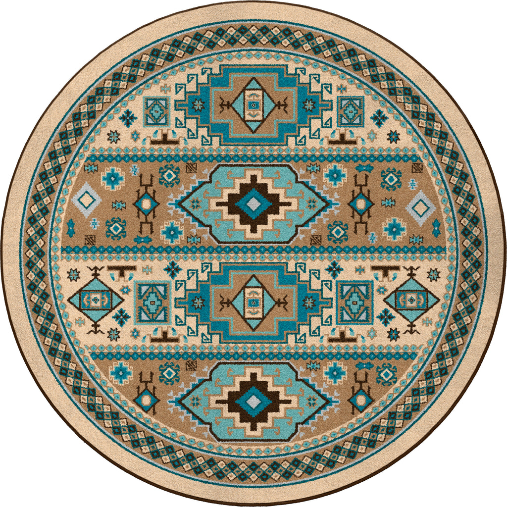 Indigo - Turquoise American Dakota Rugs