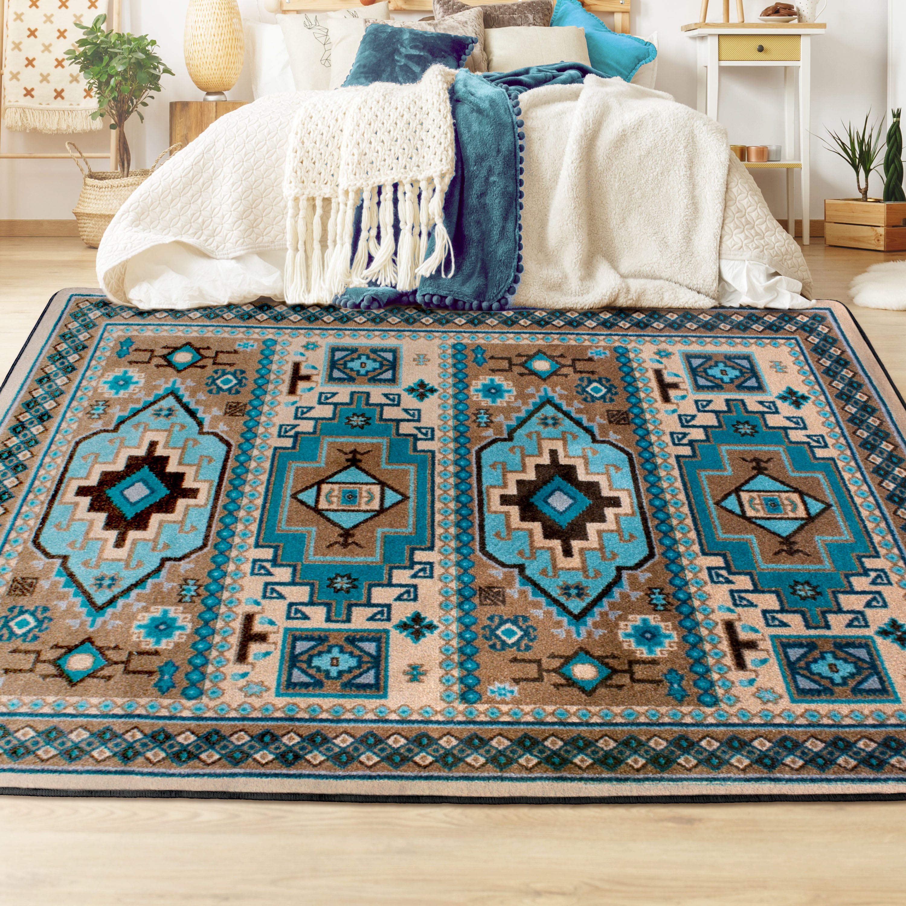 Indigo - Turquoise American Dakota Rugs