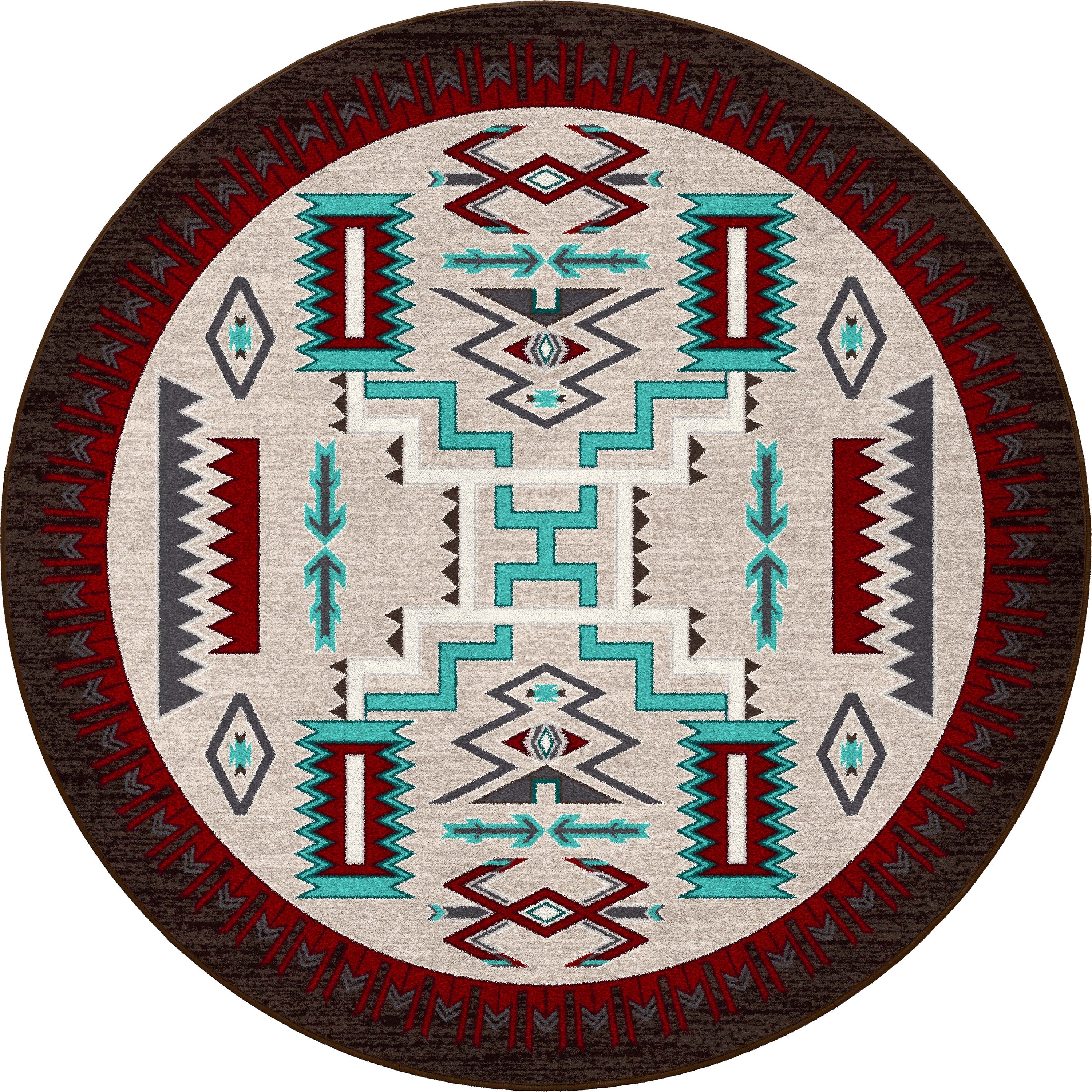 Prairie Wind - Turquoise American Dakota Rugs
