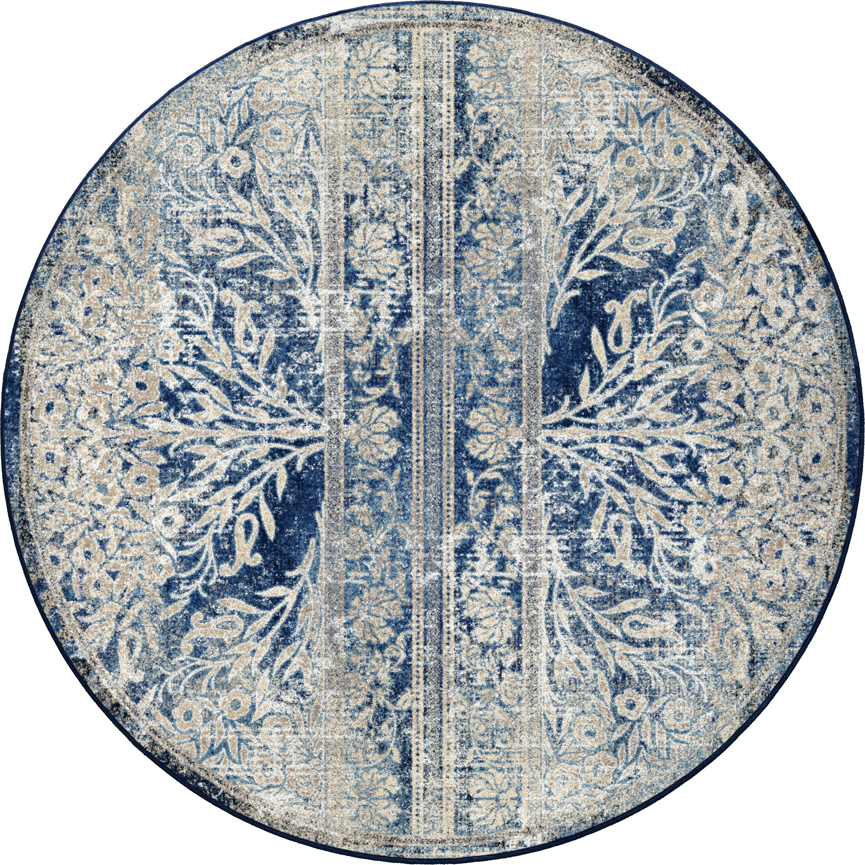 Delft Flowers Countryside American Dakota Rugs
