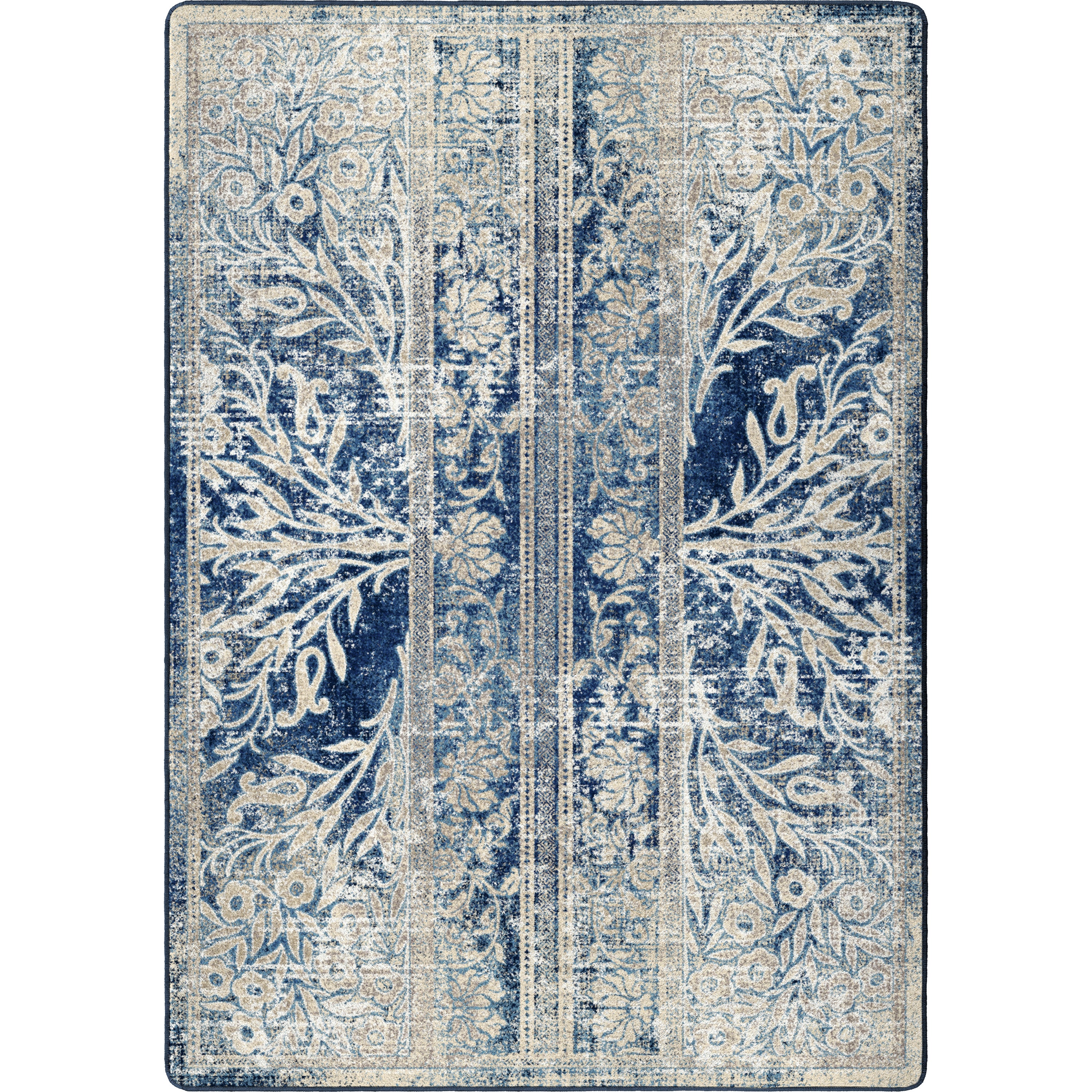 Delft Flowers Countryside American Dakota Rugs