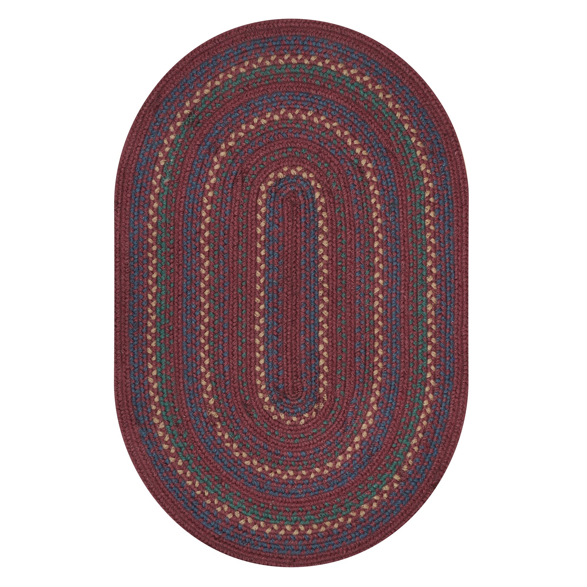 8x10  Jamestown Oval Homespice Rugs