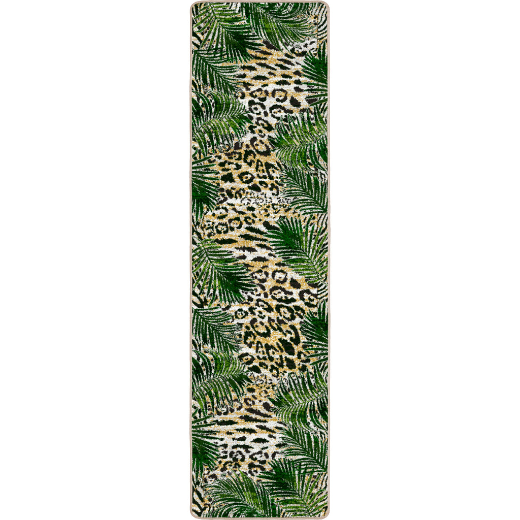 Jungle Border Natural American Dakota Rugs