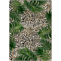 Jungle Border Natural American Dakota Rugs