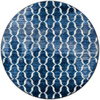 Lattice Blue American Dakota Rugs