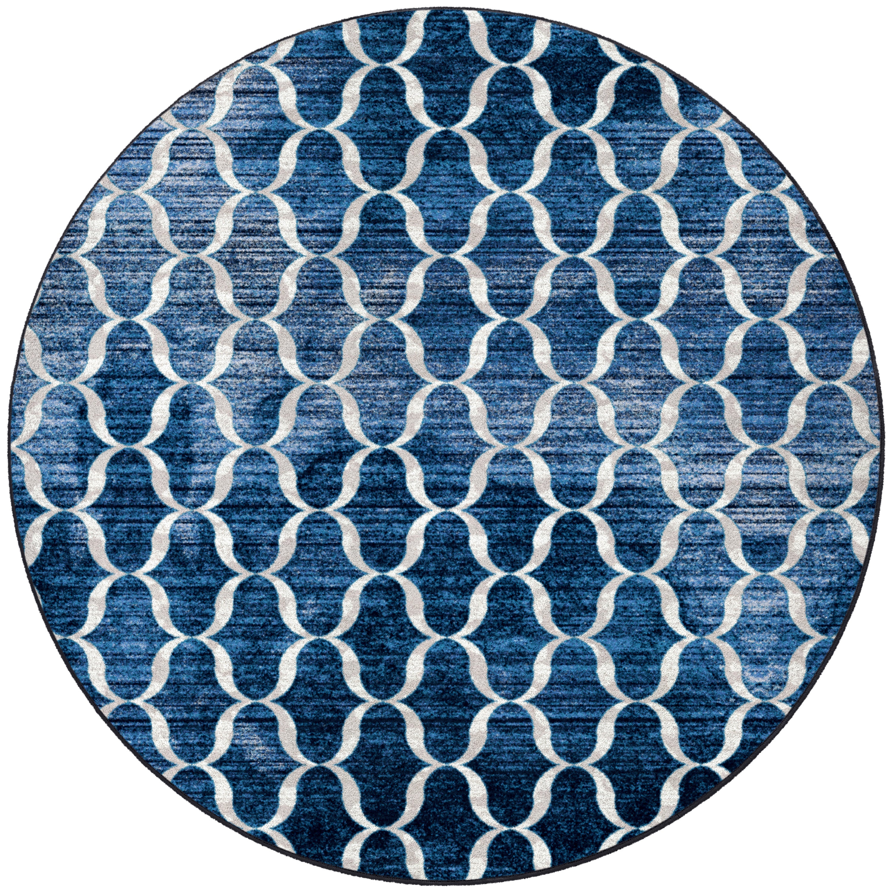 Lattice Blue American Dakota Rugs